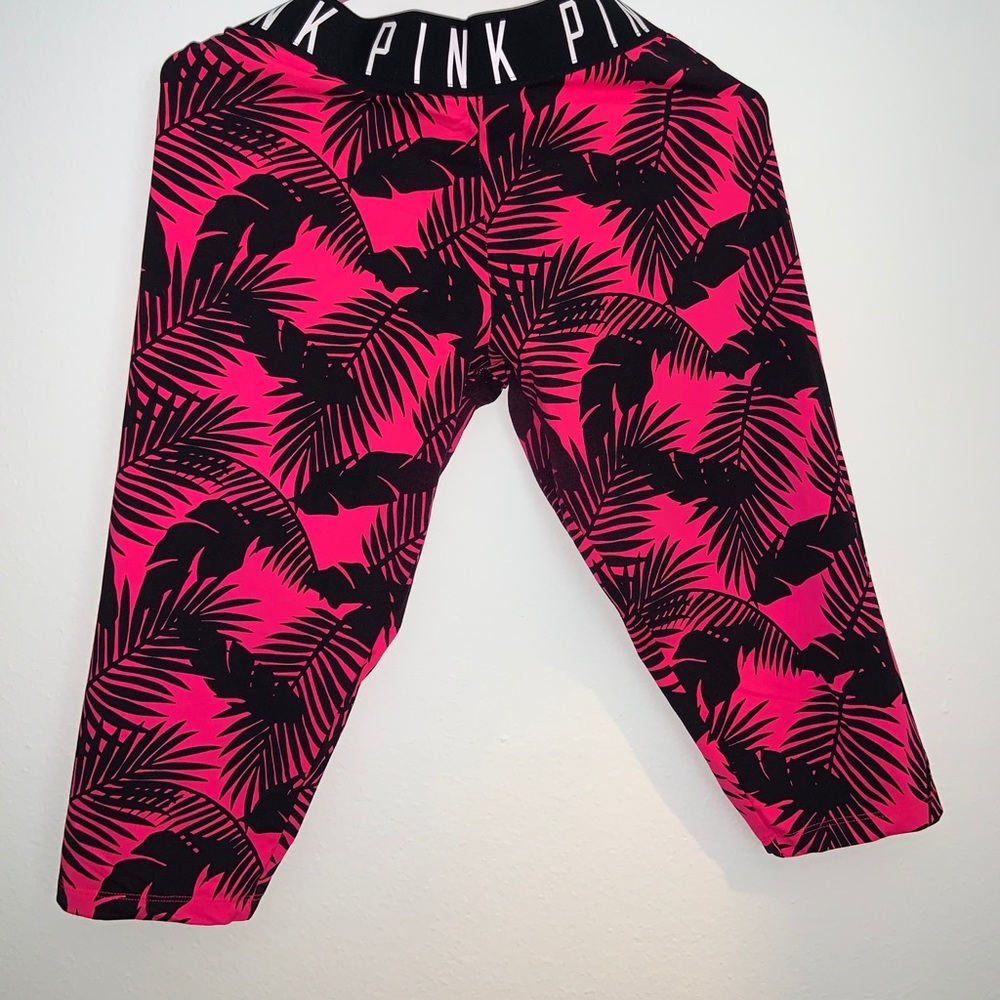 PINK crop leggings